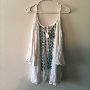 Off the shoulder dress